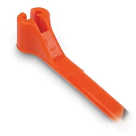 Produktfoto 1 von Thomas & Betts TY26M Nylon 6.6 Kabelbinder Kabelrinne Orange 4.9mm x 295 mm
