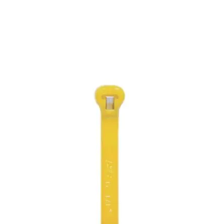 Produktfoto 1 von Thomas & Betts TY24M Nylon 6.6 Kabelbinder Kabelrinne Gelb 3.6mm x 137 mm