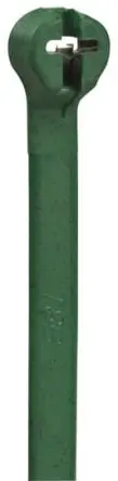 Produktfoto 1 von Thomas & Betts TY27M Nylon 6.6 Kabelbinder Kabelrinne Grün 6.9mm x 343 mm