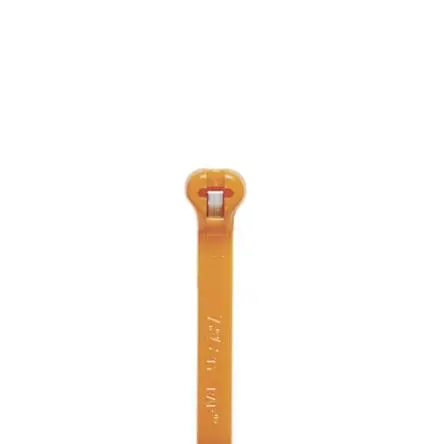 Produktfoto 1 von Thomas & Betts TY27M Nylon 6.6 Kabelbinder Kabelrinne Orange 6.9mm x 343 mm