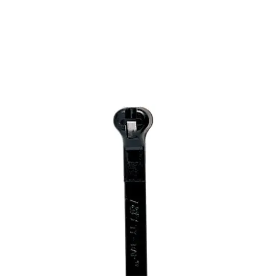 Produktfoto 1 von Thomas & Betts TY5242MR Nylon 6.6 Kabelbinder Kabelrinne Schwarz 3.6 mm x 208 mm