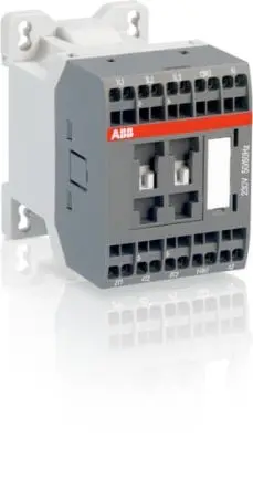 Produktfoto 1 von ABB 1SBL10 Schütz 24V ac-Spule, 3-polig, 690V / 9 A 50V 4 kW 4 Schließer Motorsteuerung 1-Hilfskontakte