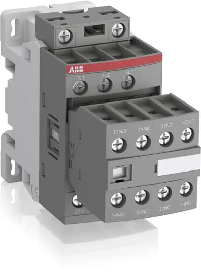 Produktfoto 1 von ABB 1SBL13 Schütz 20/60 V dc-Spule, 3-polig, 690V / 25 A 24 to 60 V 4 kW 3 Schließer/2 Öffner Steuergerät