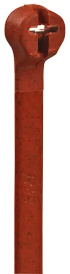 Produktfoto 1 von Thomas & Betts TY232M-2 Nylon 6.6 Kabelbinder Kabelrinne Rot 2.3 mm x 202 mm