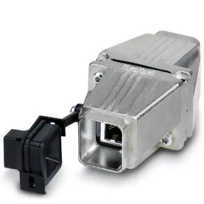 Produktfoto 1 von Phoenix Contact VS-PPC Stecker Cat5e RJ45-Steckverbinder, 1-Port 8-polig Kabel Gerade