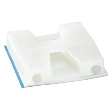 Produktfoto 1 von Thomas & Betts Klebend TY-RAP FASTENING Befestigungssockel, Nylon Blau 28.6 mm x 28.6mm