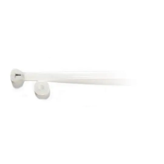 Produktfoto 1 von Thomas & Betts TYHB23M Nylon 6.6 Kabelbinder Kabelrinne Natur 4.6 mm x 185 mm