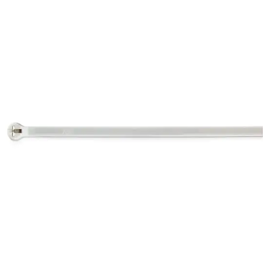 Produktfoto 1 von Thomas & Betts TY24MF Nylon 6.6 Kabelbinder Kabelbinder Weiß 3.6 mm x 140 mm