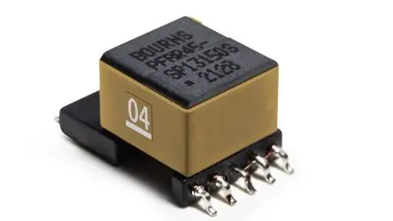 Bourns Printtrafo, Trafo 15 V / 15 V 1 Ausg. 0.45 W 14 mm x 14mm x 13.5 mm Oberfläche