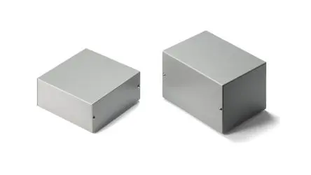 Produktfoto 1 von Takachi Electric Industrial MB; Aluminiumgehäuse; Aluminium; Metallisch-Silber Breite 100 mm Höhe 100 mm Länge 100 mm