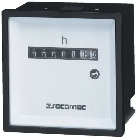 Produktfoto 1 von Socomec 192Q Stundenzähler Zähler Mechanisch 115V