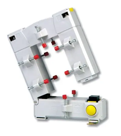 Produktfoto 1 von Socomec TO 58 Stromwandler 250 A, DIN-Hutschiene, 23 mm