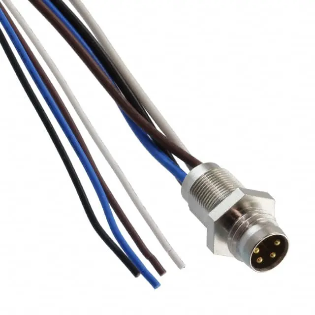 Produktfoto 1 von Molex 121023, 5-polig Sensor-Betätigungselementkabel, M8 Stecker / Anschlusslitze Stecker, Länge 200 mm