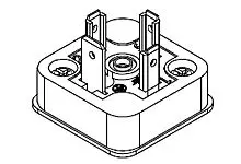 Produktfoto 1 von Brad from Molex  Ventilsteckverbinder DIN 43650 A 2P+E / 250 → 300 V-AC