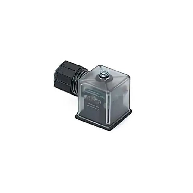 Produktfoto 1 von Brad from Molex  Ventilsteckverbinder DIN 43650 A Stecker 2P+E / 24 V mit Lampe