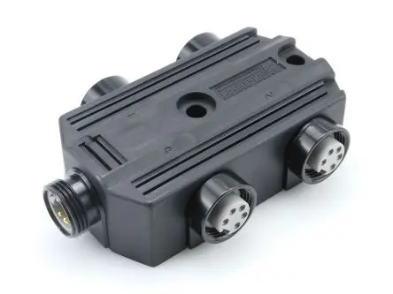 Produktfoto 1 von Brad from Molex 130036 Sensor-Box 4 Anschlüsse