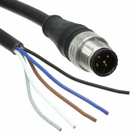Produktfoto 1 von Molex 120006, 5-polig Sensor-Betätigungselementkabel, Gerade Stecker / Nicht abgeschlossen Stecker, Länge 1 m