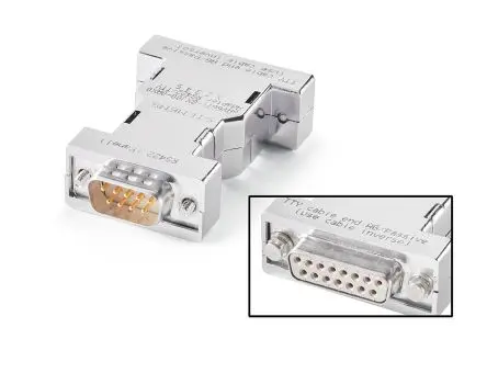 Produktfoto 1 von Siemens TTY-Konverter 6EV66 Anschluss zum Einsatz mit Alle SIMATIC HMI RS422 Schnittstelle SPS Siemens S7
