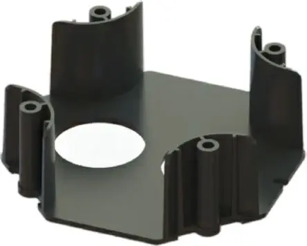 Produktfoto 1 von Flexicon CNB Polyamid 6 Kabelrohr Befestigung Schwarz Schwarz-Finish IP67