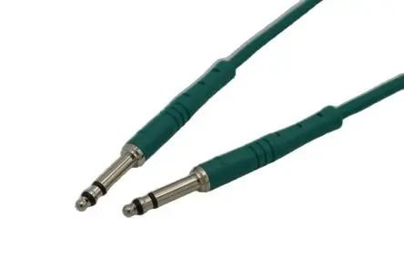Produktfoto 1 von Re-An Products Hilfskabel, 4.4,4 mm TT Bantam-Jack / 4.4,4 mm TT Bantam-Jack L. 1.5 ft Grün