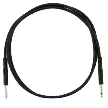 Produktfoto 1 von Re-An Products Hilfskabel, 4.4,4 mm TT Bantam-Jack / 4.4,4 mm TT Bantam-Jack L. 3 ft Schwarz