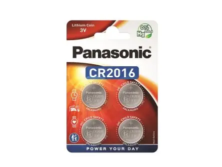 Produktfoto 1 von Panasonic, LiMnO2 Knopfzelle Ø 20 mm, 3 V / 90 mAh