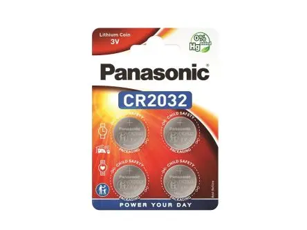 Produktfoto 1 von Panasonic, LiMnO2 Knopfzelle Ø 20 mm, 3 V / 0.22 Ah