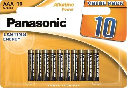 Produktfoto 1 von Panasonic Panasonic Industrial Powerline AAA Batterie, Alkalisch, 1.5 V