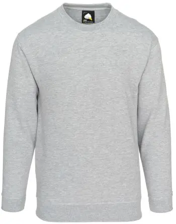 Produktfoto 1 von Orn 1250-15 Unisex Sweatshirt, 35 % Baumwolle, 65 % Polyester Himmelblau, Größe XL, Größe XL