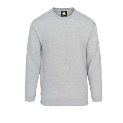 Produktfoto 1 von Orn 1250-15 Unisex Sweatshirt, 65 % Polyester, 35 % Baumwolle Schwarz, Größe 3XL, Größe 3XL