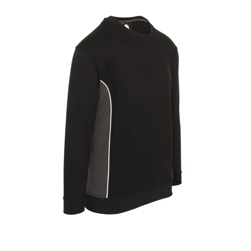 Produktfoto 1 von Orn 1290-15 Unisex Sweatshirt, 65 % Polyester, 35 % Baumwolle Schwarz, Größe 2XL, Größe 2XL