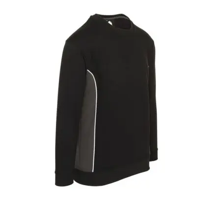 Produktfoto 1 von Orn 1290-15 Unisex Sweatshirt, 65 % Polyester, 35 % Baumwolle Schwarz, Größe 2XL, Größe 2XL
