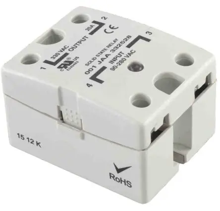 Produktfoto 1 von RS PRO Panel Halbleiterausgang, SPST 240 V eff. 280V dc / 10 A