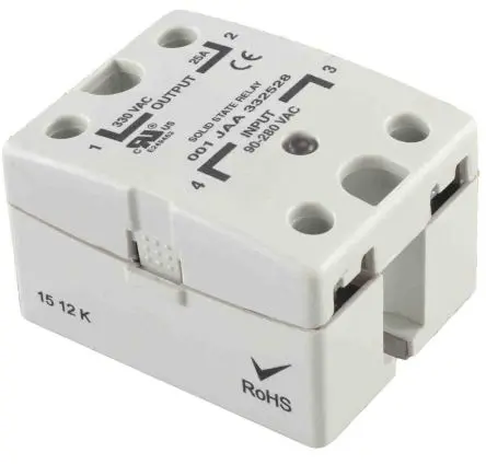 Produktfoto 1 von RS PRO Halbleiterausgang, SPST 280 V eff. 32V dc / 40 A