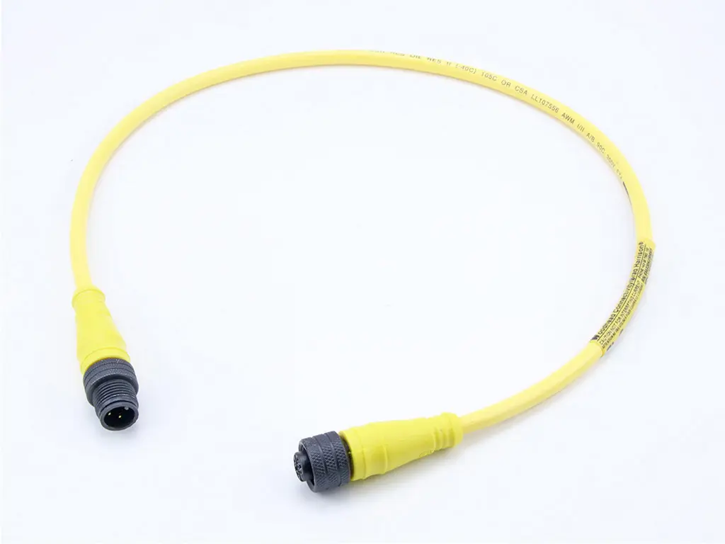 Produktfoto 1 von Molex Micro-Change, 4-polig Sensor-Betätigungselementkabel, Gerade Stecker 4 / M12 Buchse, Länge 6 m
