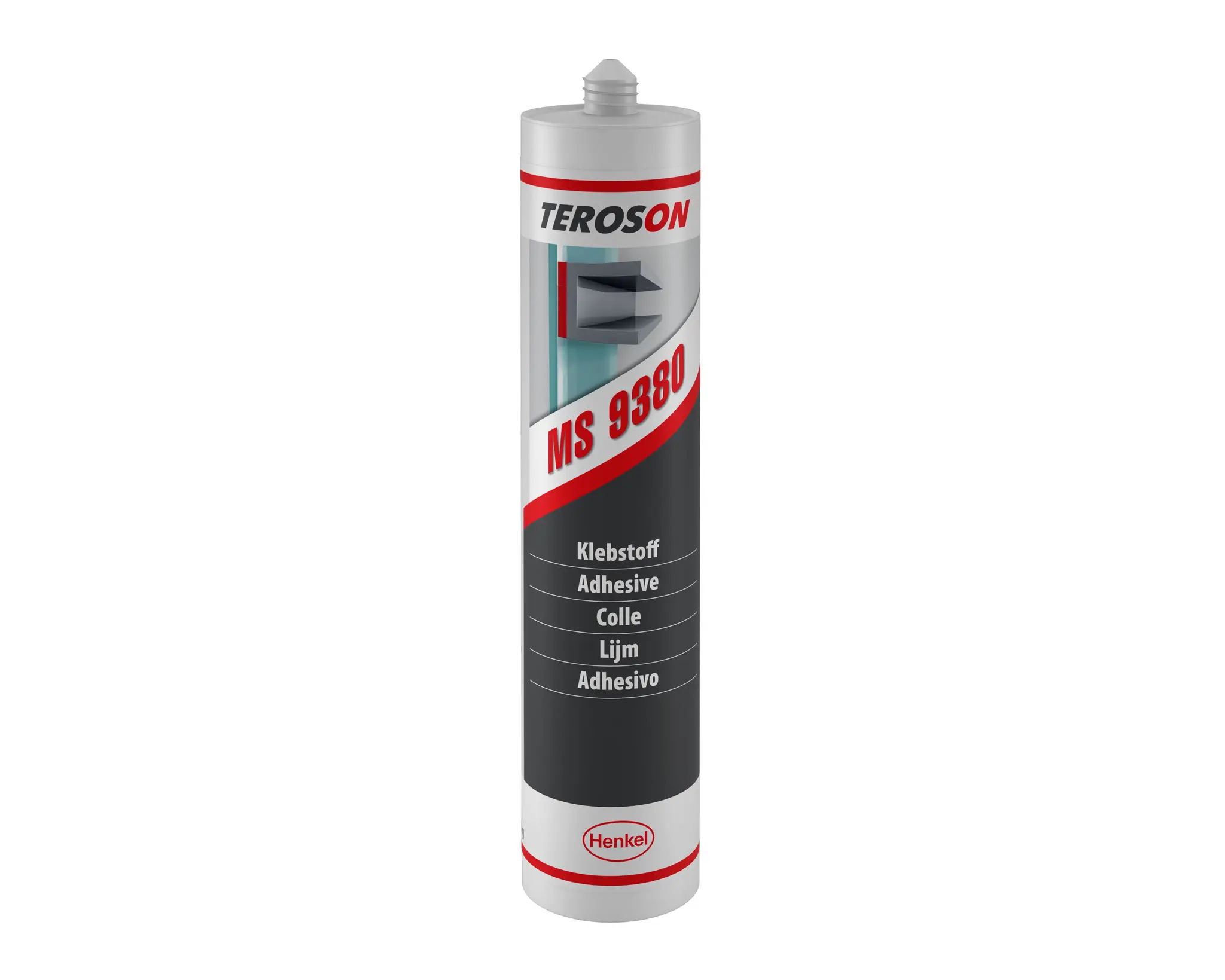 Produktfoto 1 von Teroson TEROSON MS 9380 Polymer Grau, für Metalle, Kunststoffe