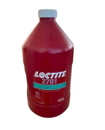 Produktfoto 1 von Loctite 2701 Schraubensicherung Flüssig Grün 1 L, Hochfest aushärtend in 4 to 25 min