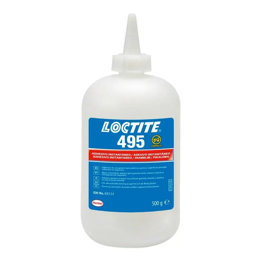 Produktfoto 1 von Loctite Loctite 495 Cyanacrylat-Klebstoff Cyanacrylat Flüssig Klar 500 g