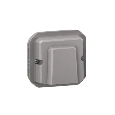 Produktfoto 1 von Legrand Plexo Quadratischer Drucktastenbetätiger Lichtschalter, 1-polig, 1 Wege Grau IP55 10A, Kunststoff