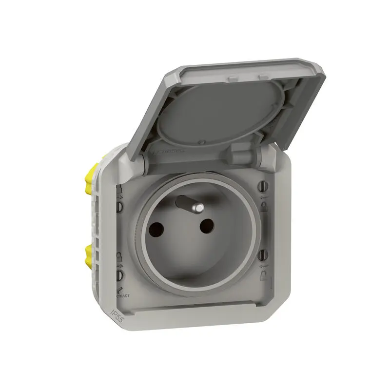 Produktfoto 1 von Legrand Steckdose NF Grau