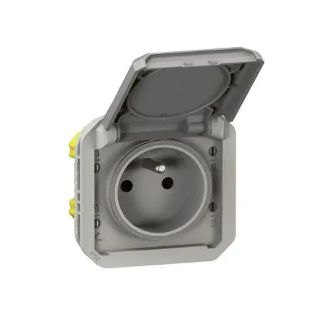 Produktfoto 1 von Legrand Steckdose NF Grau
