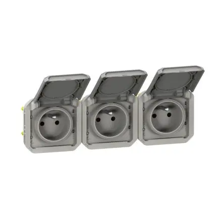 Produktfoto 1 von Legrand Steckdose NF Grau