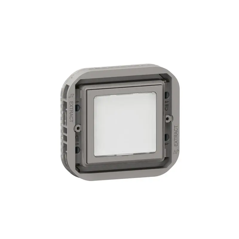 Produktfoto 1 von Legrand Lichtschalterabdeckung Schwarz Thermoplast