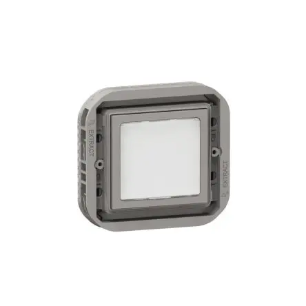 Produktfoto 1 von Legrand Lichtschalterabdeckung Schwarz Thermoplast