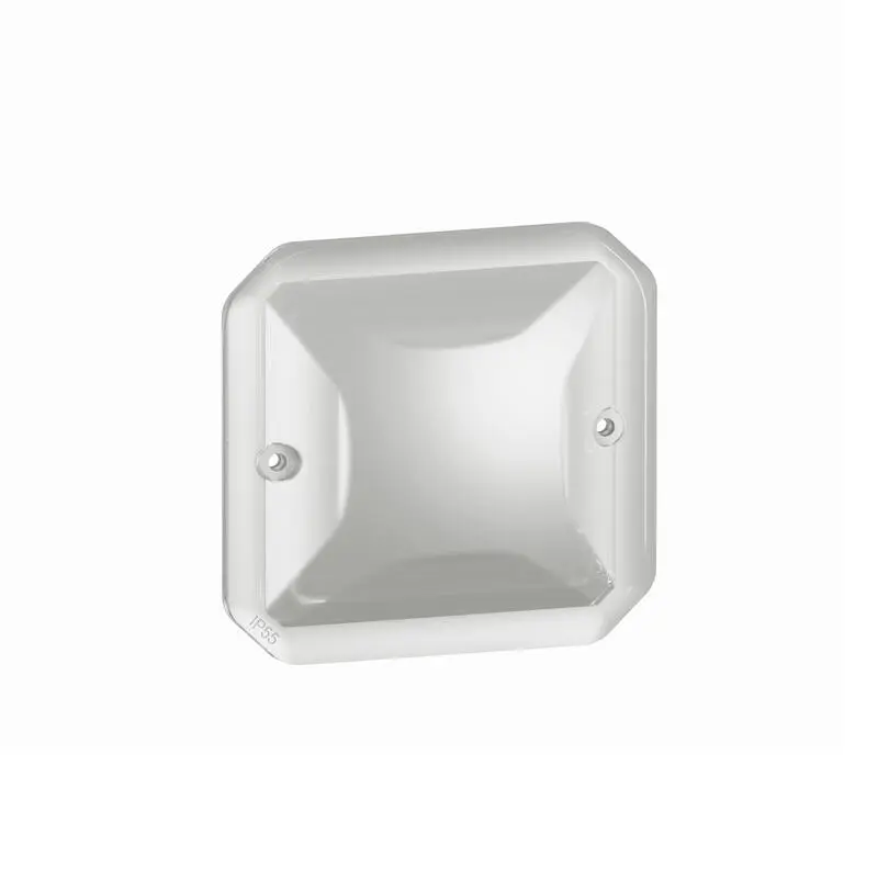 Produktfoto 1 von Legrand Plexo Quadratischer Drucktastenbetätiger Lichtschalter, 1-polig, 1 Wege IP55 10 A, Abdeckplatte: Polypropylen,
