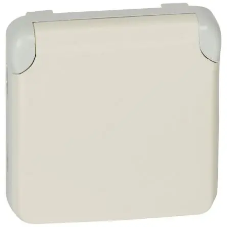 Produktfoto 1 von Legrand Plexo Steckdose NF Weiß / 16A