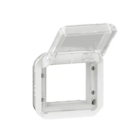 Produktfoto 1 von Legrand Lichtschalterabdeckung Schwarz Thermoplast H. 70.5 mm B. 70.5mm