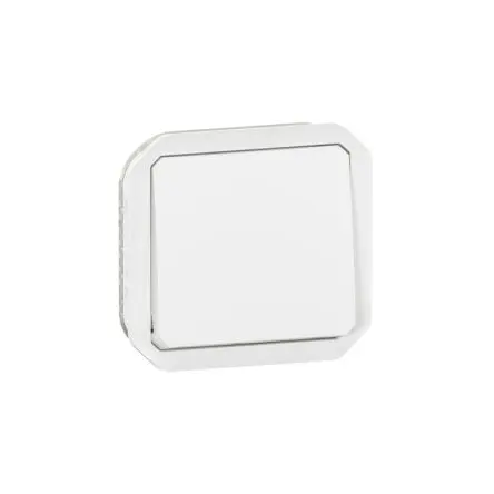 Produktfoto 1 von Legrand Plexo Quadratischer Drucktastenbetätiger Lichtschalter, 1-polig, 1 Wege Schwarz IP55 10A, Rahmenklemme,