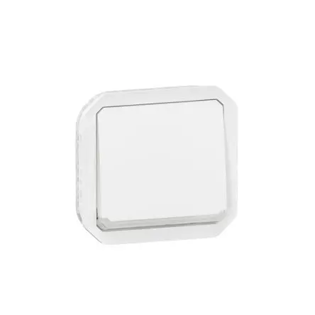 Produktfoto 1 von Legrand Plexo Quadratischer Drucktastenbetätiger Lichtschalter, 1-polig, 1 Wege Schwarz IP55 10A, Kipphebel: ABS,