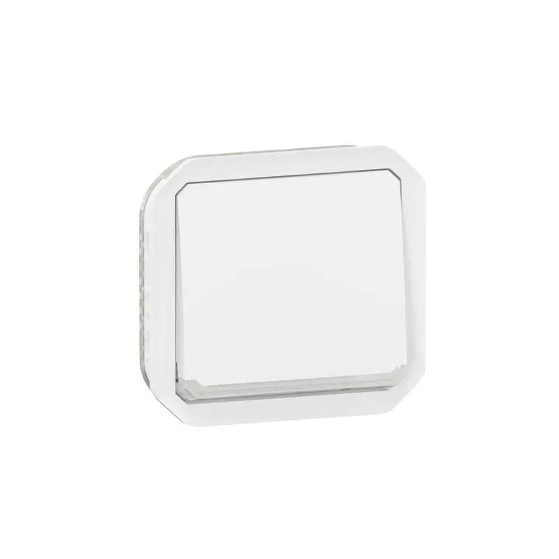Produktfoto 1 von Legrand Plexo Quadratischer Drucktastenbetätiger Lichtschalter, 1-polig, 1 Wege Schwarz IP55 10 A,